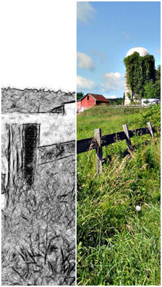 Is the thought of setting up a composition and drawing keeping you from trying new coloring, watercolor and painting techniques? Try printing and using any of the free, easy art and coloring sketches at TodaysArts.net