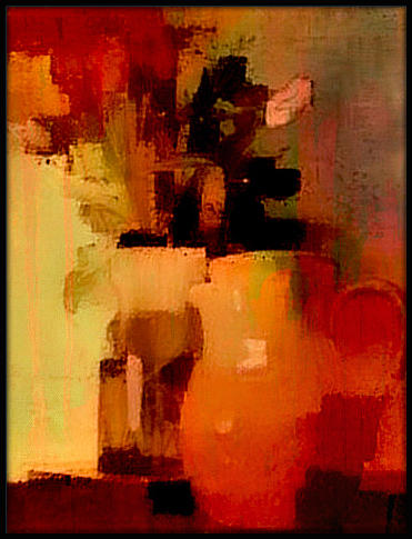 Create your own dramatic abstract wall art the fun and easy way. Just click to print a monotone pattern and then dabble paint over it. Choose your favorite colors and types of paint and then dazzle yourself and your friends with your creation.