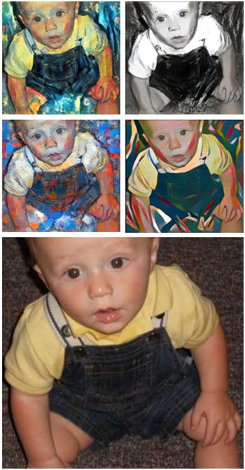 Create digital paintings and drawings from your snapshots with Google's free Deep Dream apps.