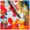 Free lessons, tutorials and hints for beginning acrylic artists.