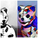 Ceramic Cats - Free, Printable Coloring Pages